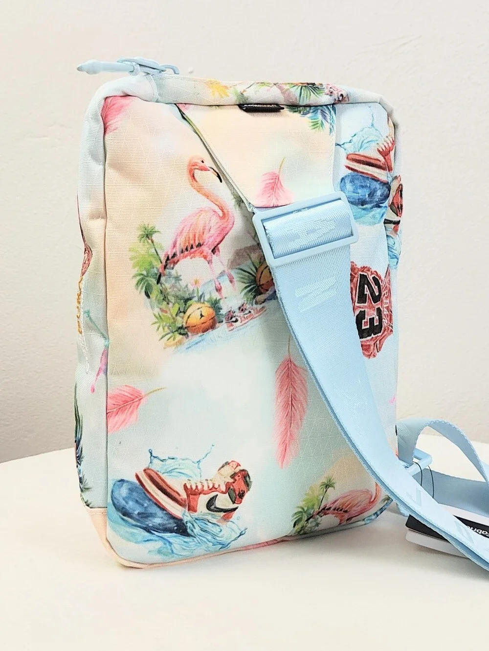 NEW! Air Jordan Collectors Crossbody Bag Flamingo Sling Bag 23 Cordura Travel